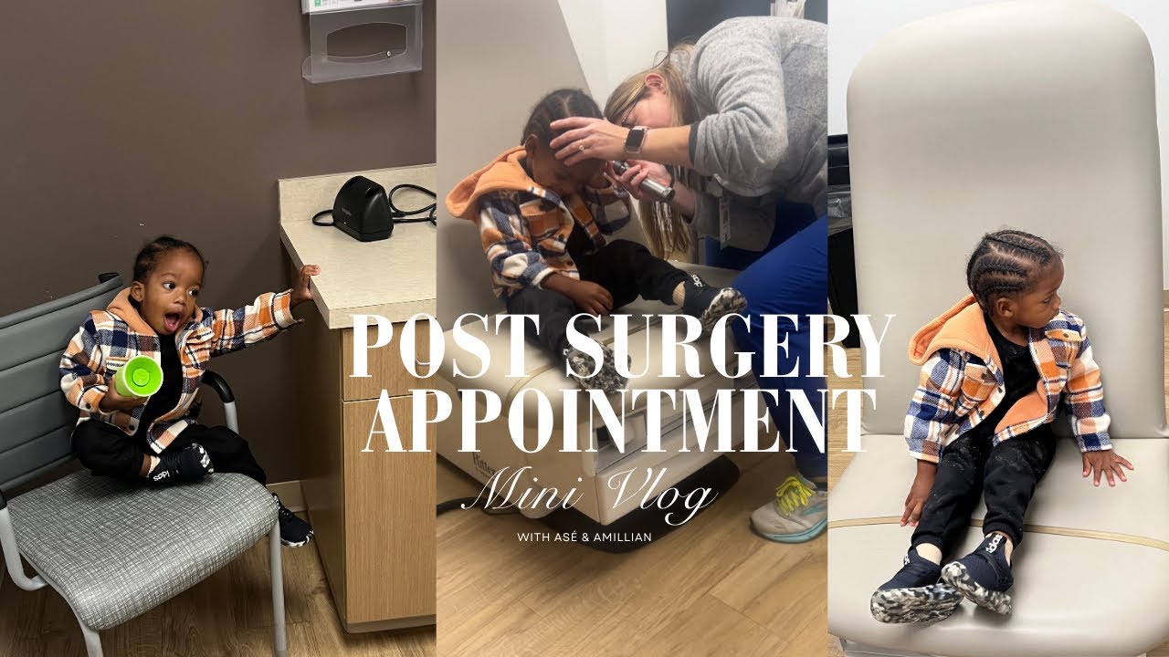 Vlogmas: Day 2 & 3 Twins post Surgery appointment 