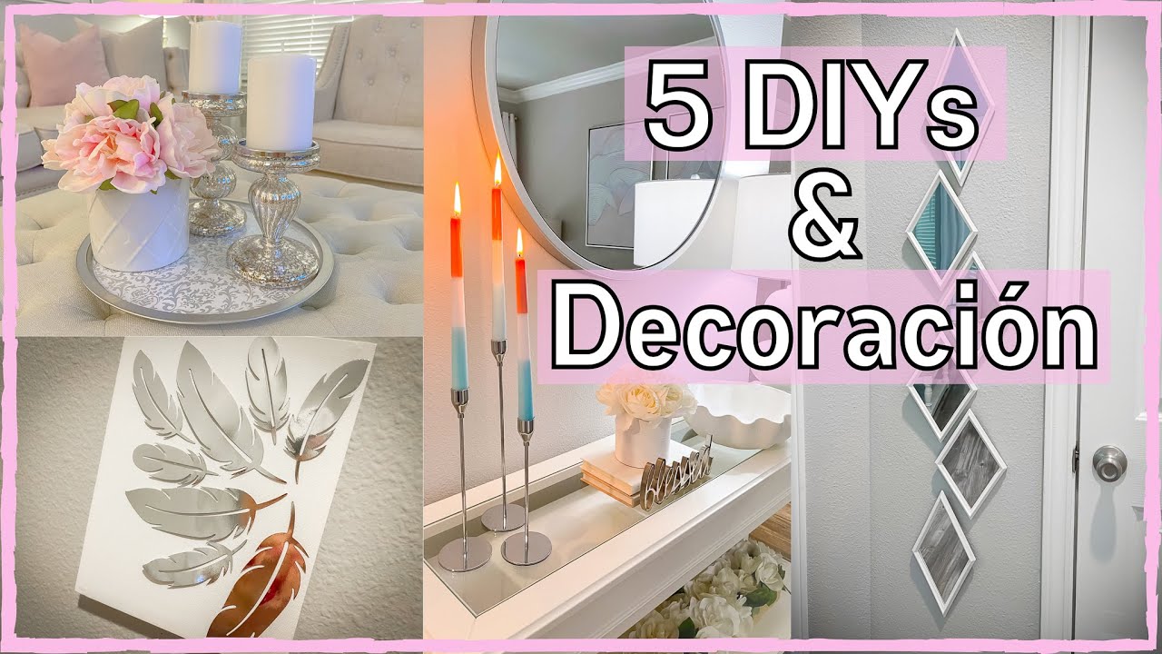 Como hacer manualidades ELEGANTES (fáciles y económicas) Home Decor DIY / Decoración 2023