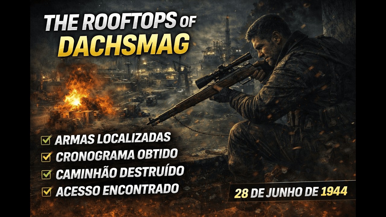 Medal of Honor (1999) #05 – Missão 3 (Parte2)! Scuttle Das Boot U-4901 - The Rooftops of Dachsmag