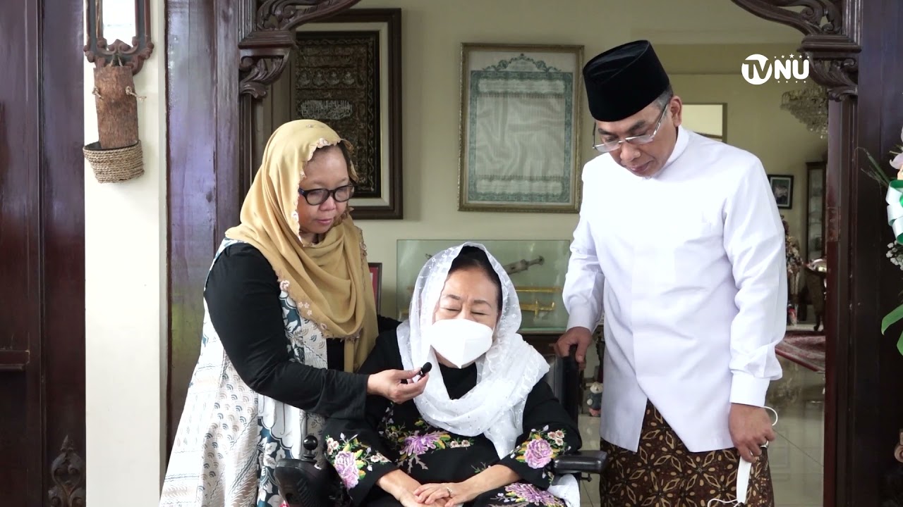 Gus Yahya Sowan ke Rumah Gus Dur di Ciganjur