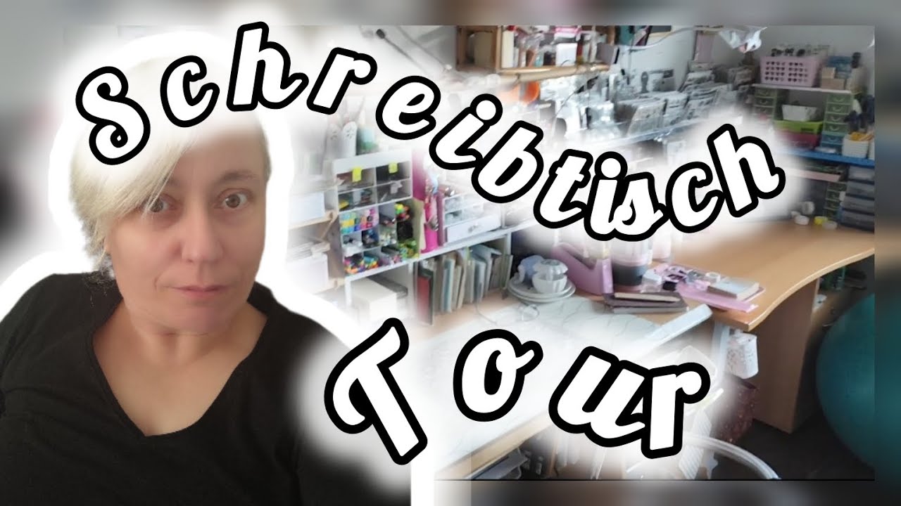 Schreibtisch Tour 👀 oder ein eingelöstes Versprechen 😀#schreibtischtour