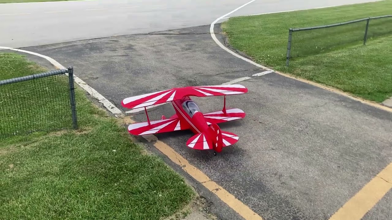 FMS Pitts 1400mm Biplane