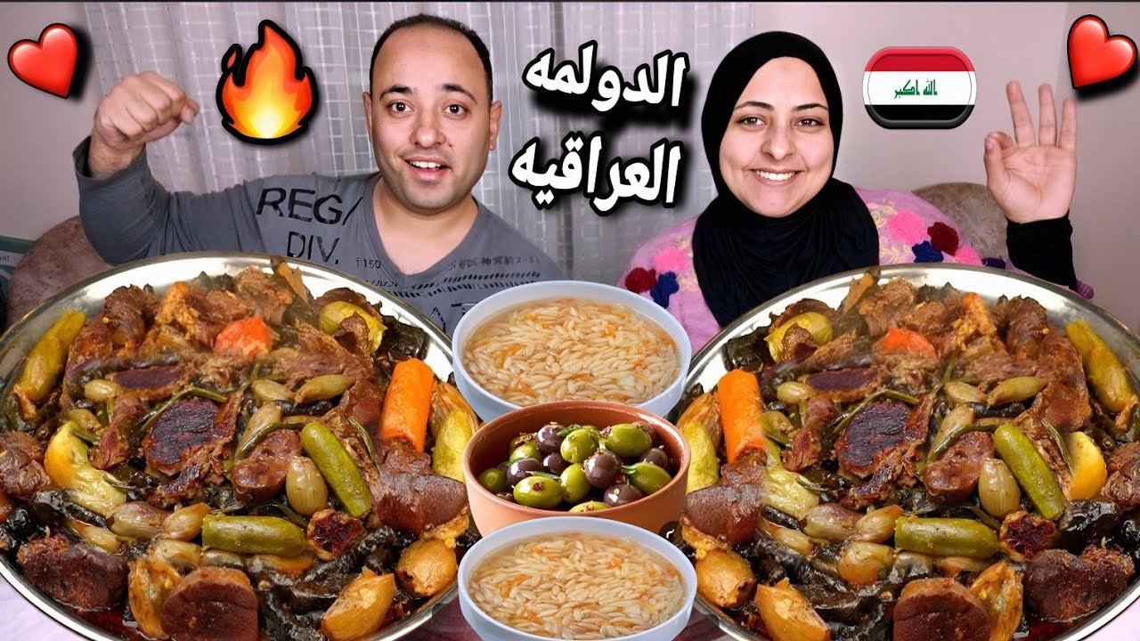  الدولمة العراقية باللحمة بوزن 10كيلو🔥أقوى حماس مع أصعب عقاب(تحدى الإختيار الأصعب)