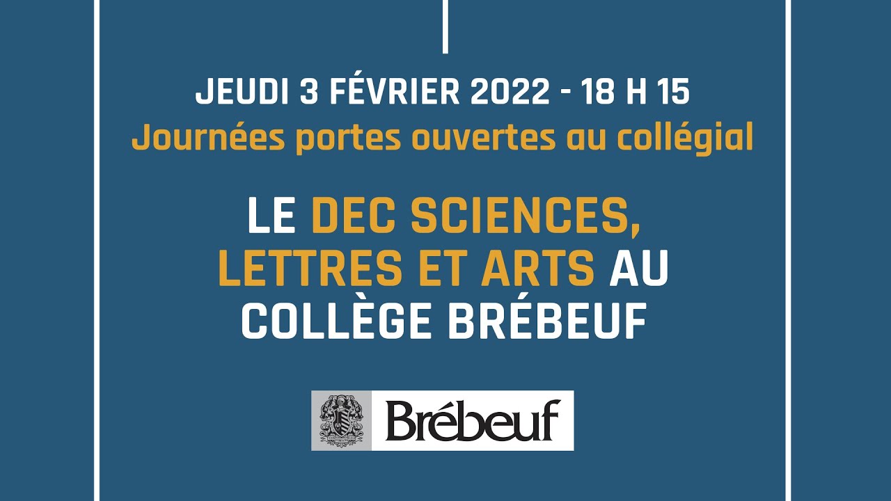 Le DEC Sciences, lettres et arts au Collège Brébeuf