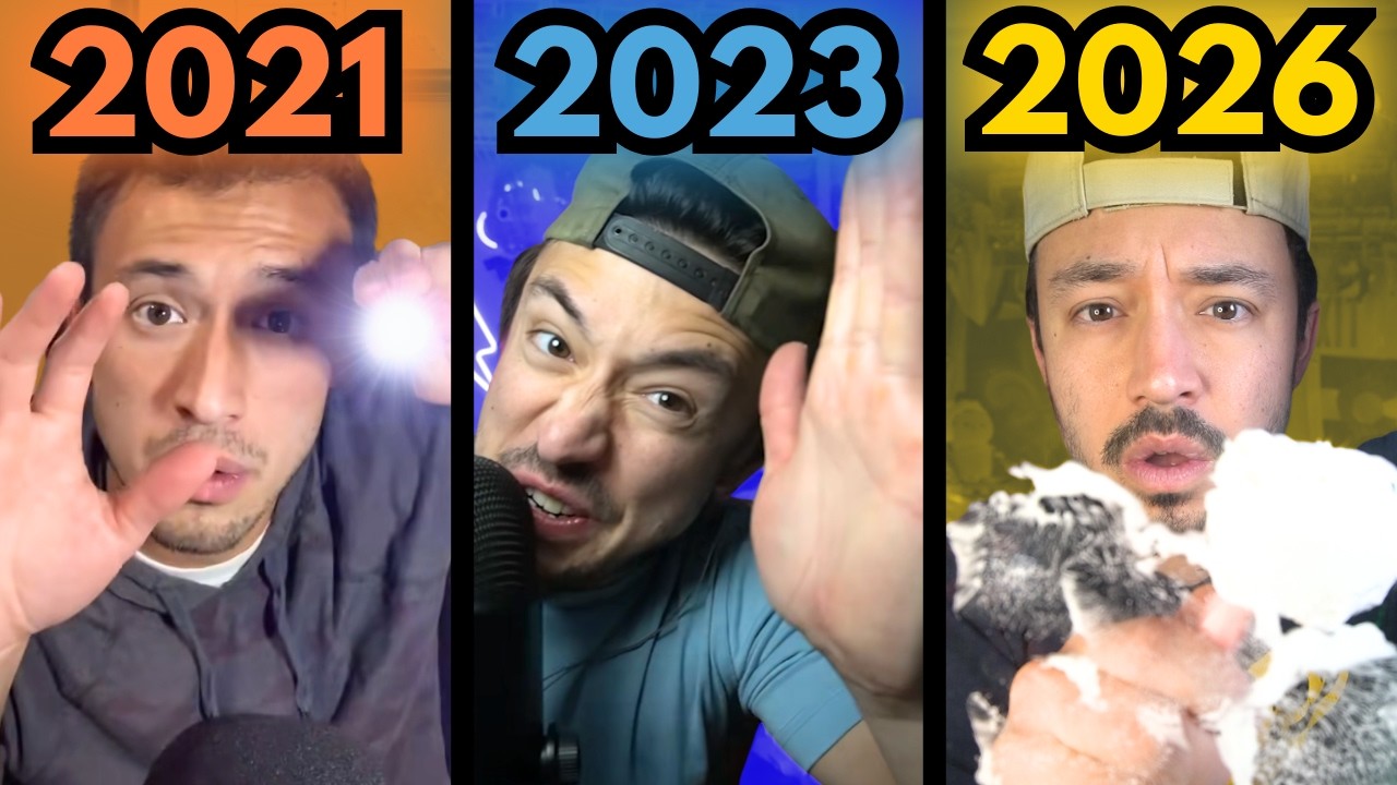 🔴 ASMR From Every Corey Era (2021➡️2026)