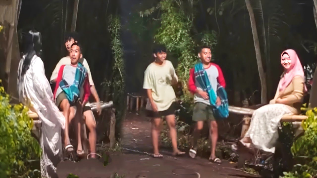 Jebakan Kuntilanak Spesial Paling Seru 😱😂 | Ghost Trap Super Funny | Manoranjan Moj Best