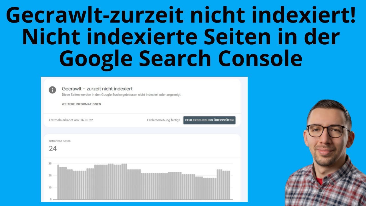 Gecrawlt zurzeit nicht indexiert Google Search Console | Nicht indexierte Seiten Bericht