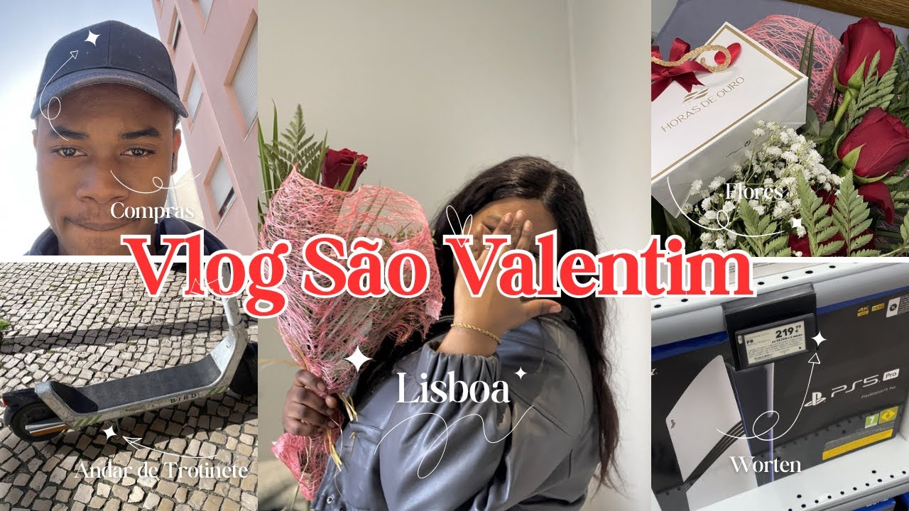 VLOG: Acompanha o meu Dia de São Valentim + Worten e compras 🇵🇹