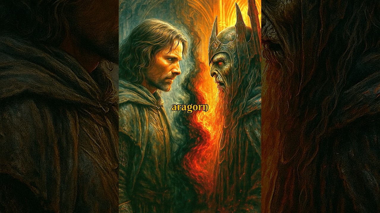 MOUTH OF SAURON | Aragorn&rsquo;s Silent Defiance #lordoftherings #aragorn #MouthOfSauron #lotr #tolkien