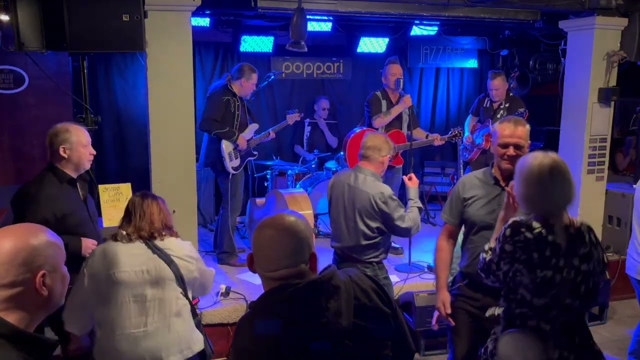 Marksmen Poppari live Jailhouse rock