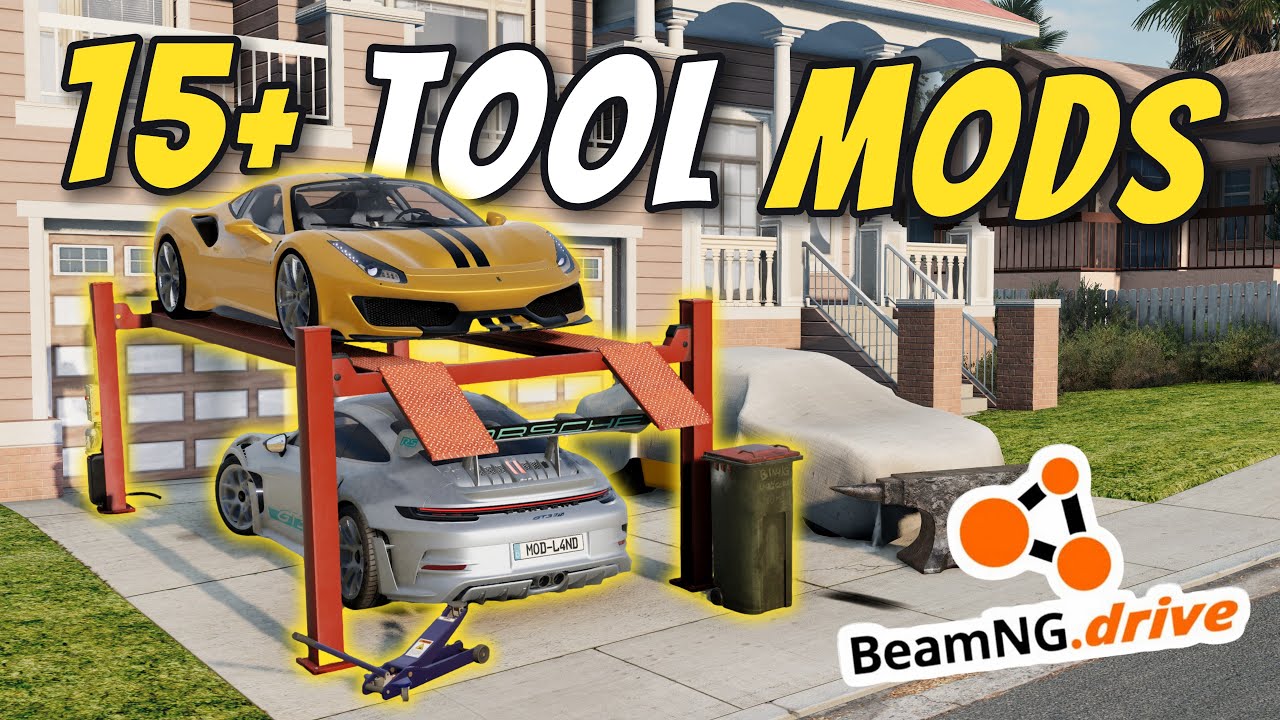 Лучшие моды для инструментов BeamNG 2025 года — разрушения, объекты и многое другое!