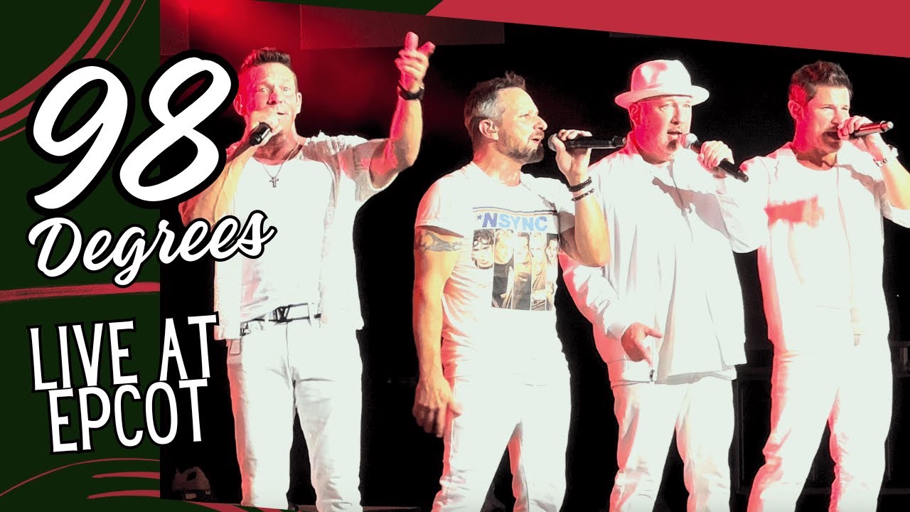 98 Degrees Live Concert at EPCOT Food & Wine Festival | Walt Disney World | September 26 2023