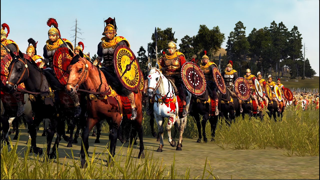 Рим против Сенонеса | масштабная кинематографическая битва Total War - 50000 единиц Рим 2