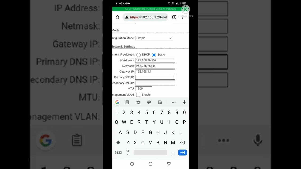 light beam m5 configuration mobile se karna