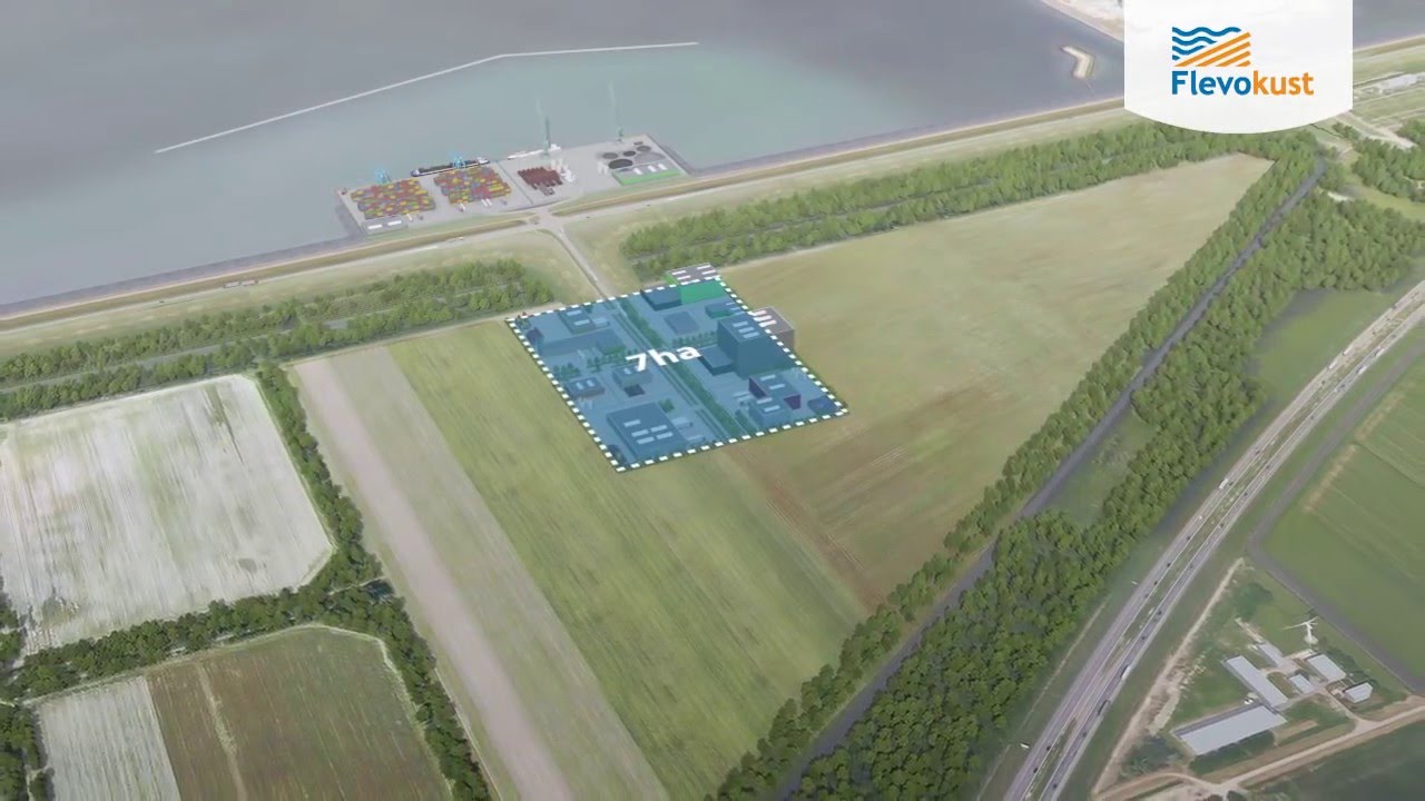 Provincie Flevoland - Flevokust Haven bedrijfsanimatie