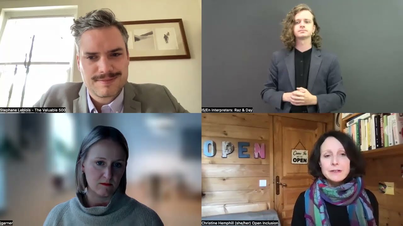 Inclusive Representation webinar
