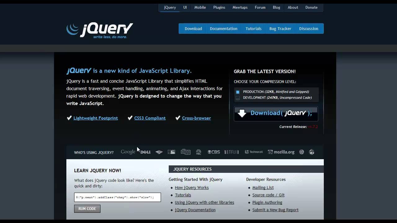 jQuery Tutorial- 1 Introduction to jQuery