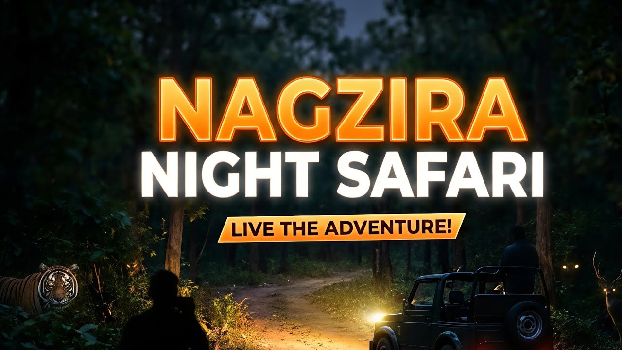 Night Tiger Safari at Nagzira Tiger Reserve -Maharashtra |NNTR TIGER RESERVE AREA 