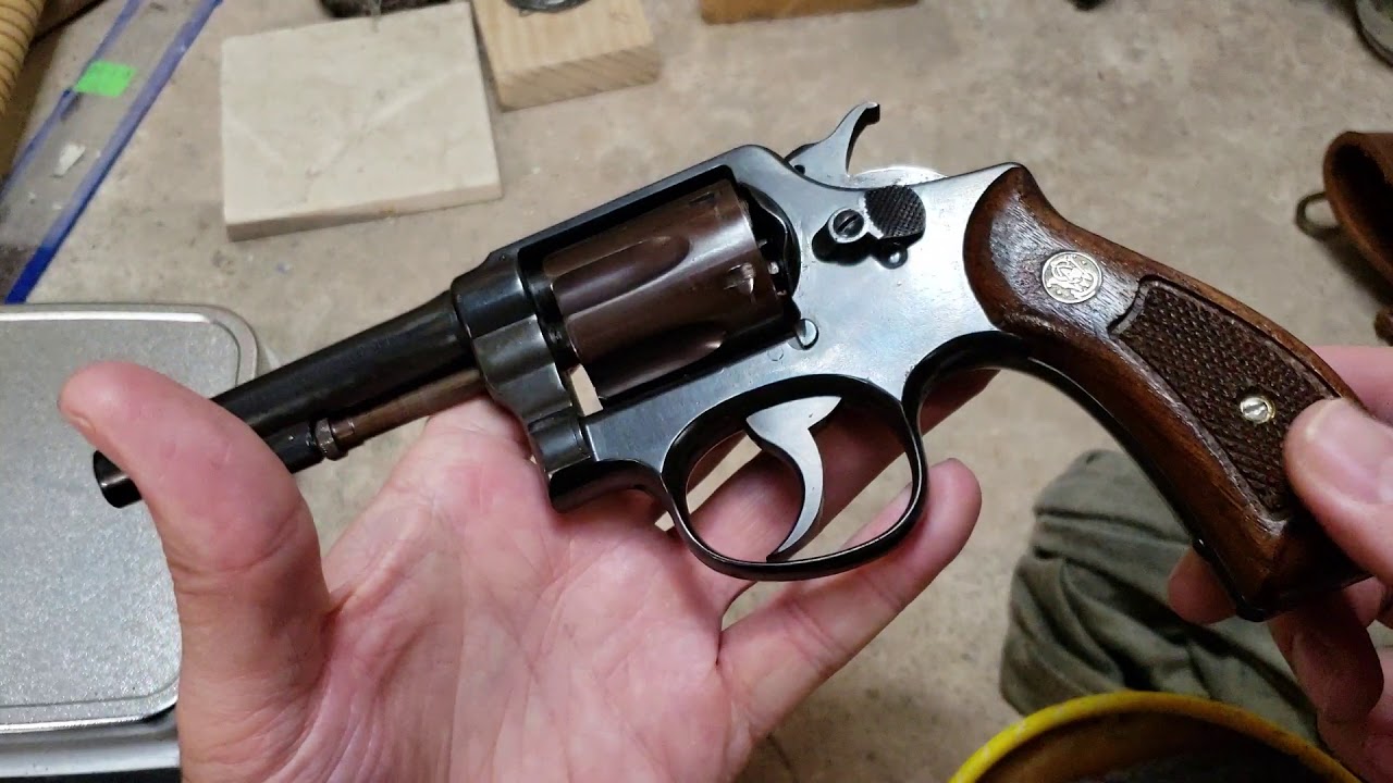 Модель S&W 1905 года, 4-е изменение, специальный револьвер .38!