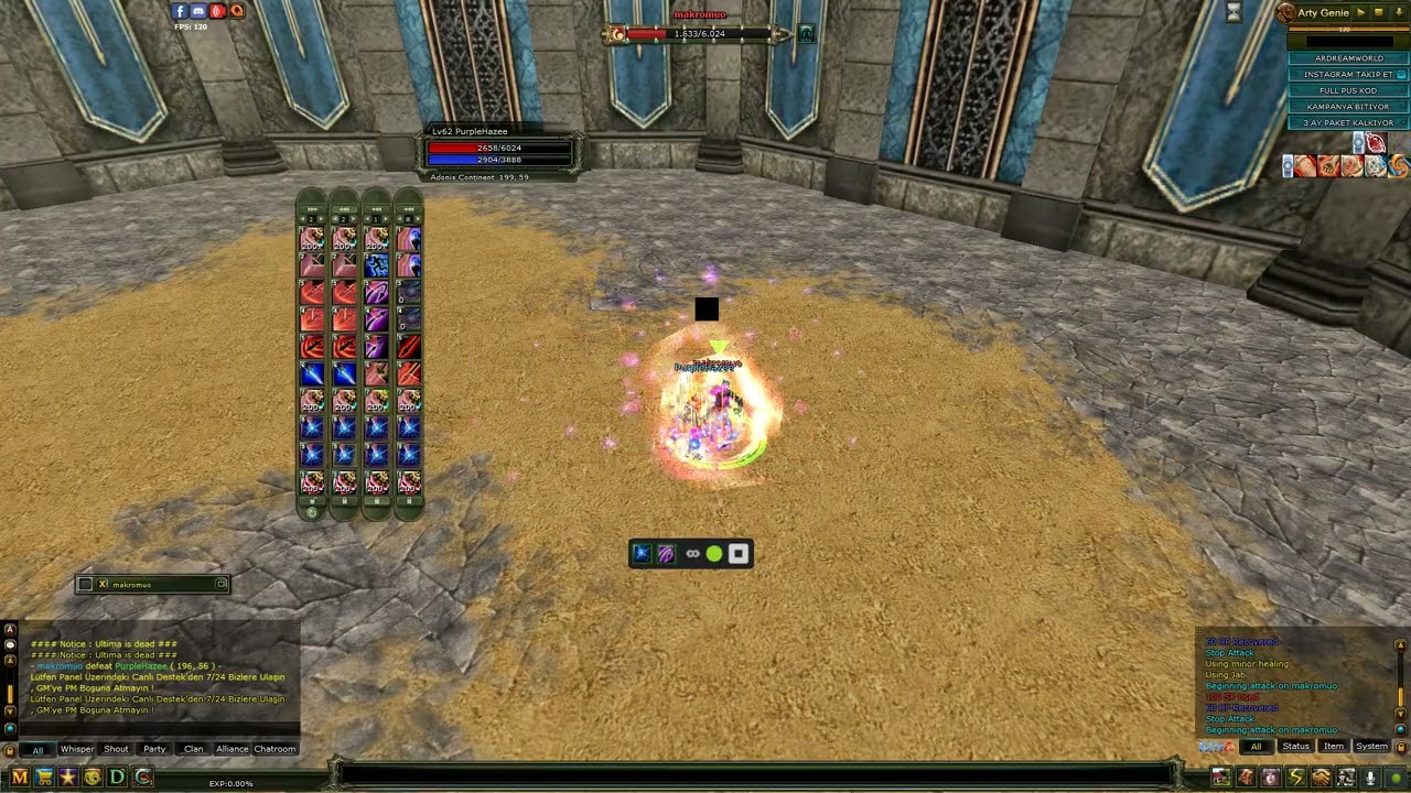 ArdreamWorld &Ouml;yle Bir Asas Vs Atıyoruz ki İllegal Diyorlar. Annihilator vs OtherMacros