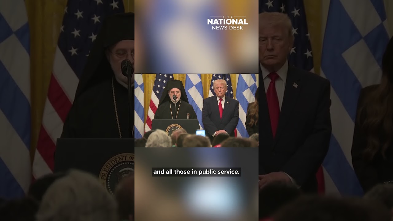 Греческий православный архиепископ вознес молитву за Трампа на мероприятии в Белом доме на фоне к...