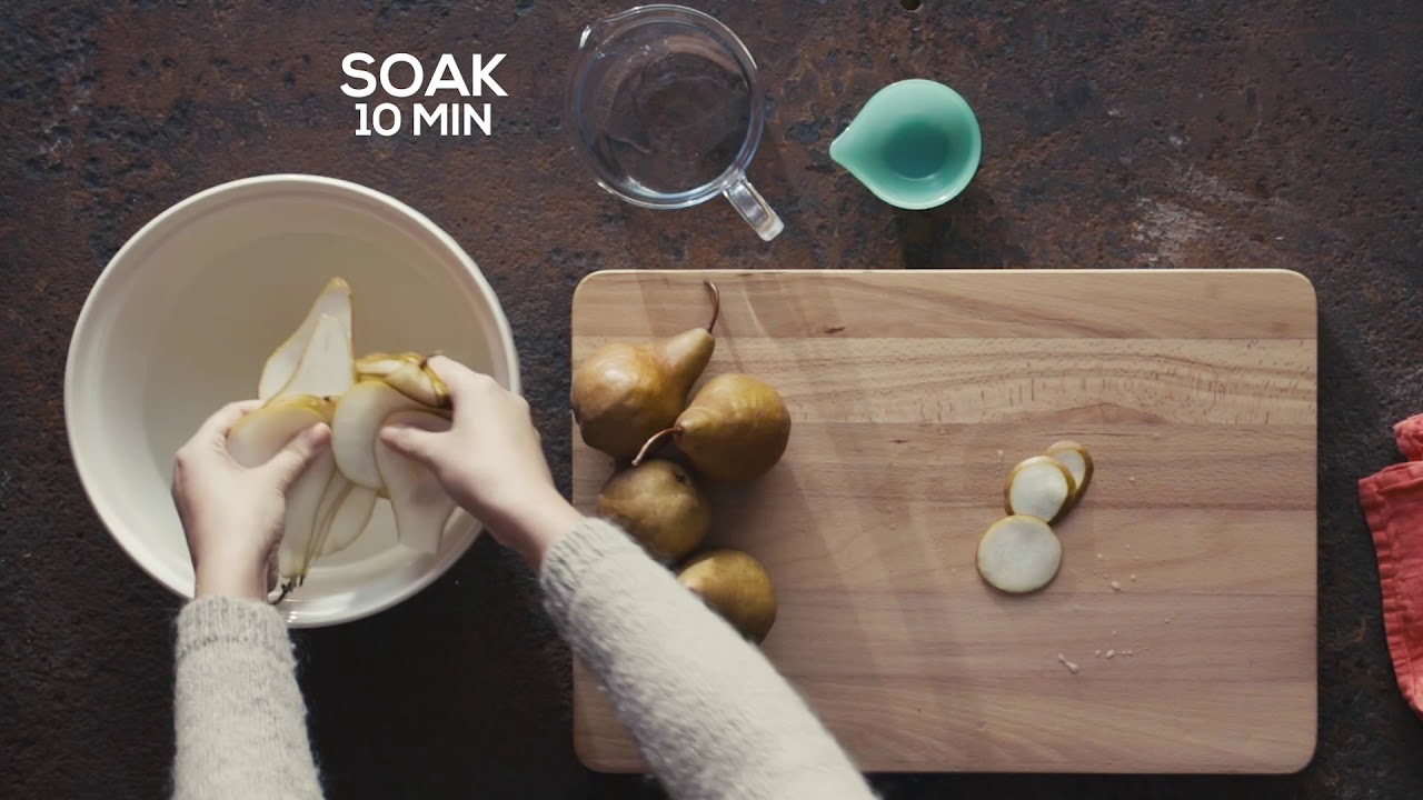 How to make Bosc Pear Chips