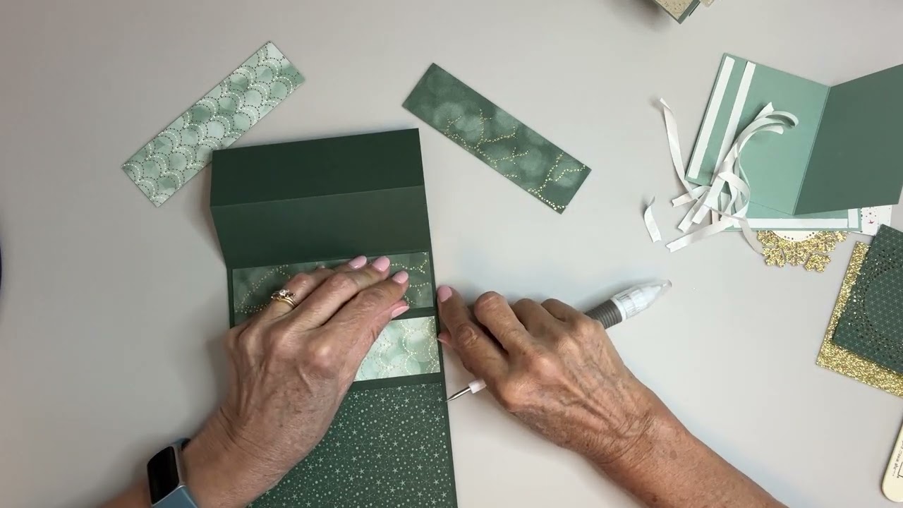 Lights Aglow Fun Fold Card
