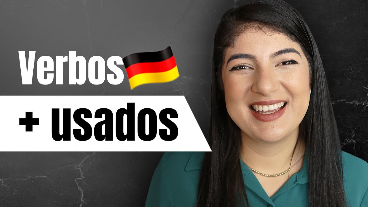 VERBOS em alemão que você PRECISA conhecer - Aulão de Alemão 