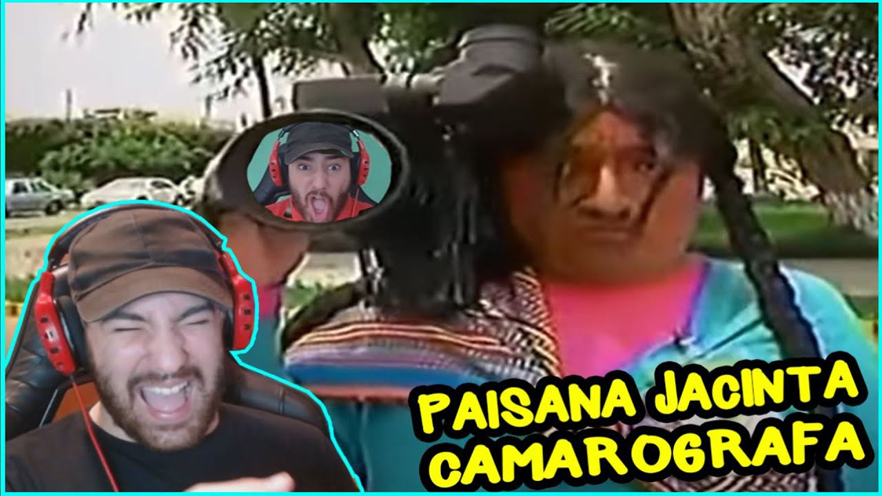 LA PAISANA JACINTA HACE DE CAMARÓGRAFA POR UN DÍA - LA PAISANA JACINTA (REACCIÓN)