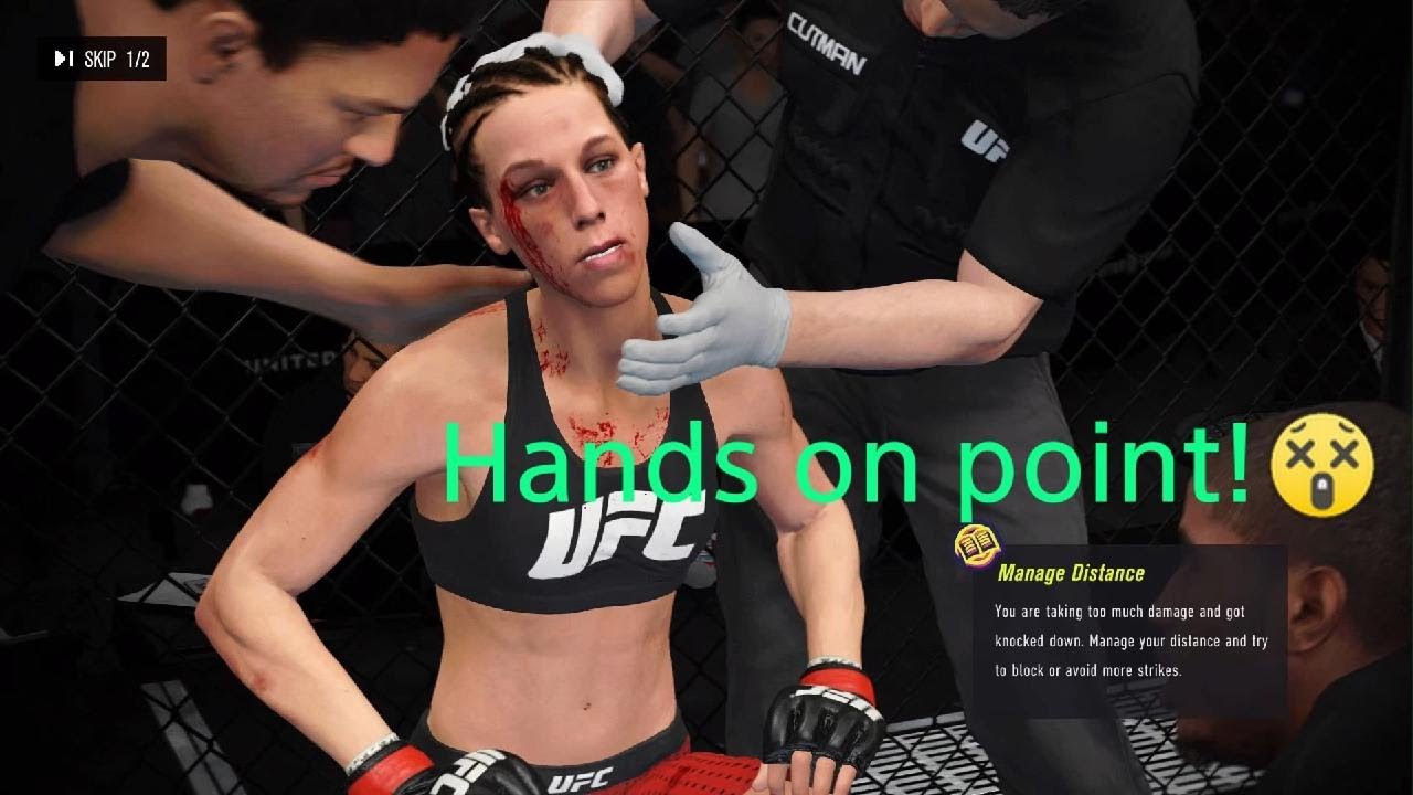 (EA SPORTS UFC 4) hands on point!!!