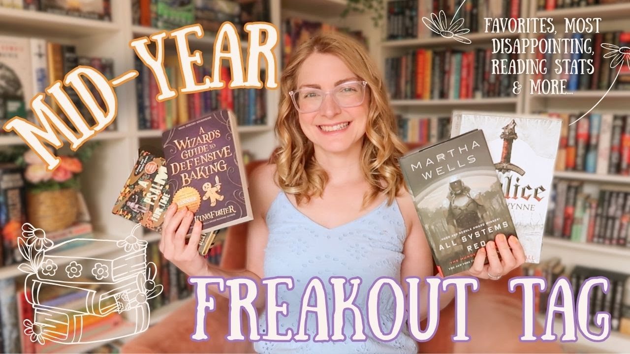 Mid Year Freakout Tag 2025 🌸 My Best Books, Favorite Series, Reading Stats & Channel Updates