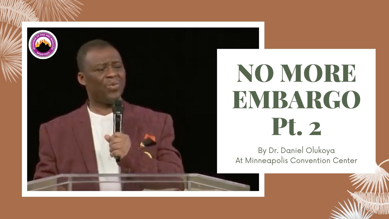 NO MORE EMBARGO Crusade 2020 - Sunday Morning
