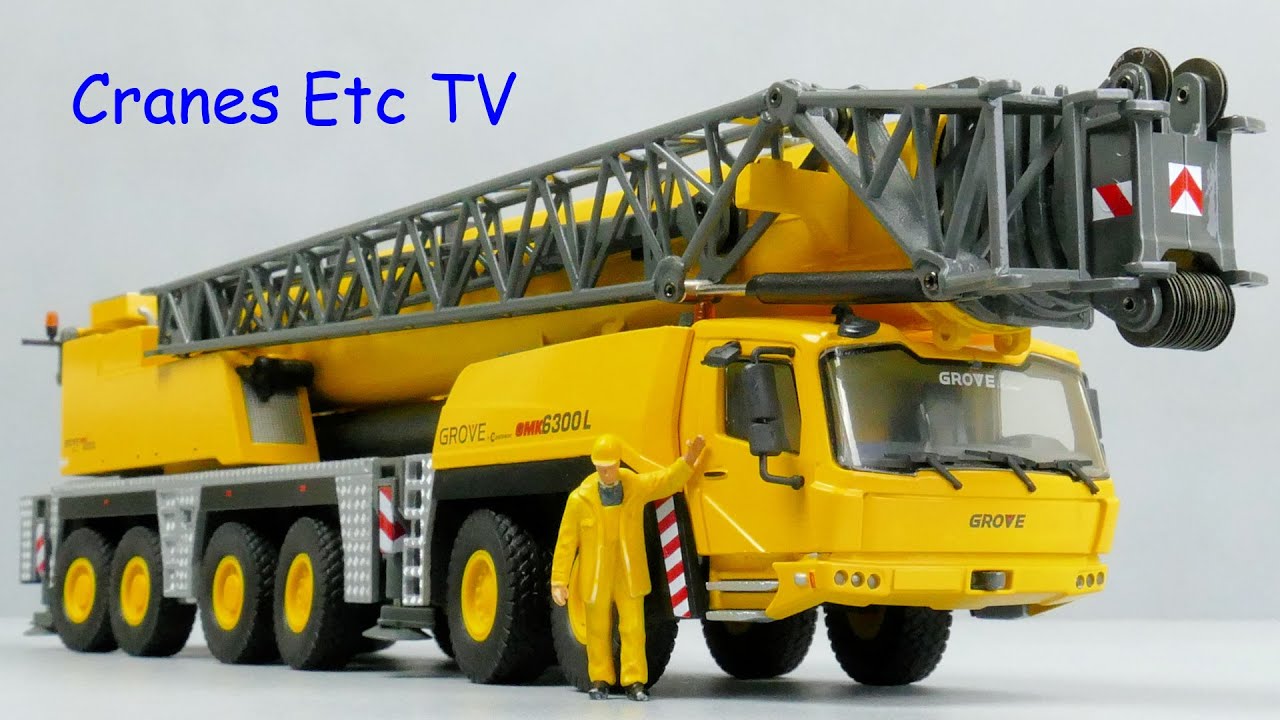 Мобильный кран Conrad Grove GMK6300L от Cranes Etc TV