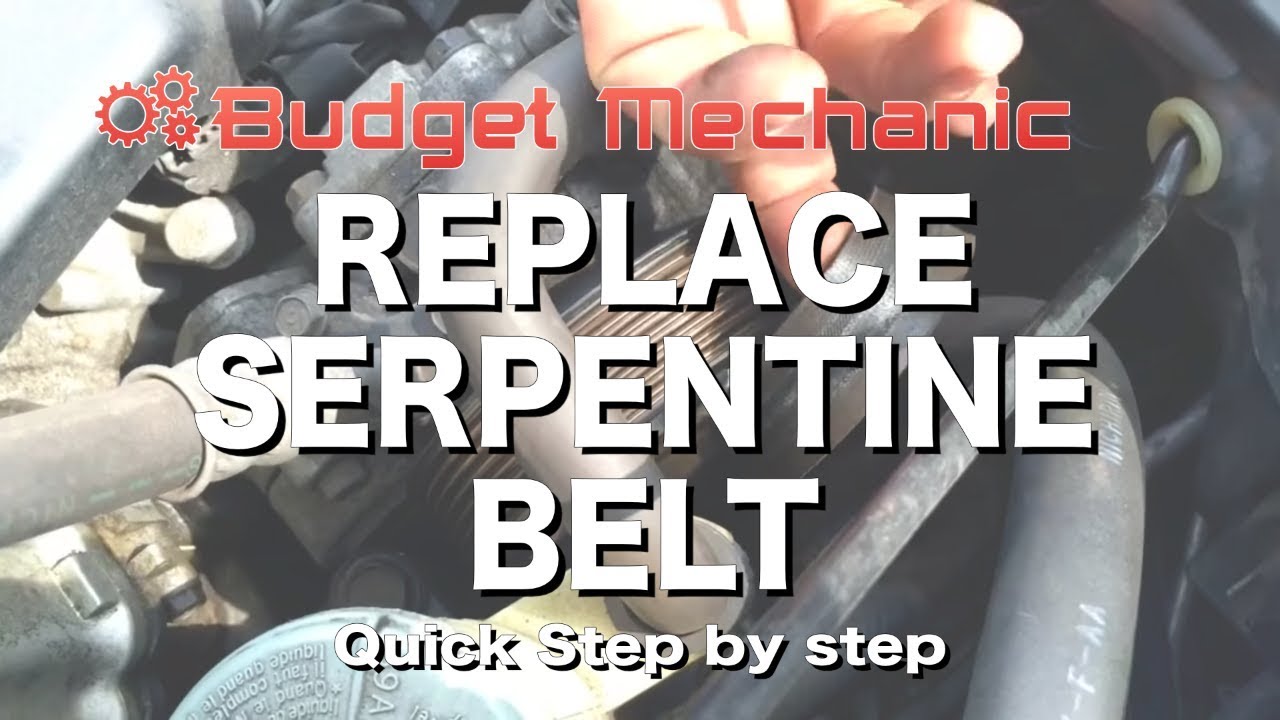 How to Replace Serpentine (Drive) Belt - Honda , CRV , Accord and Other Vehicles