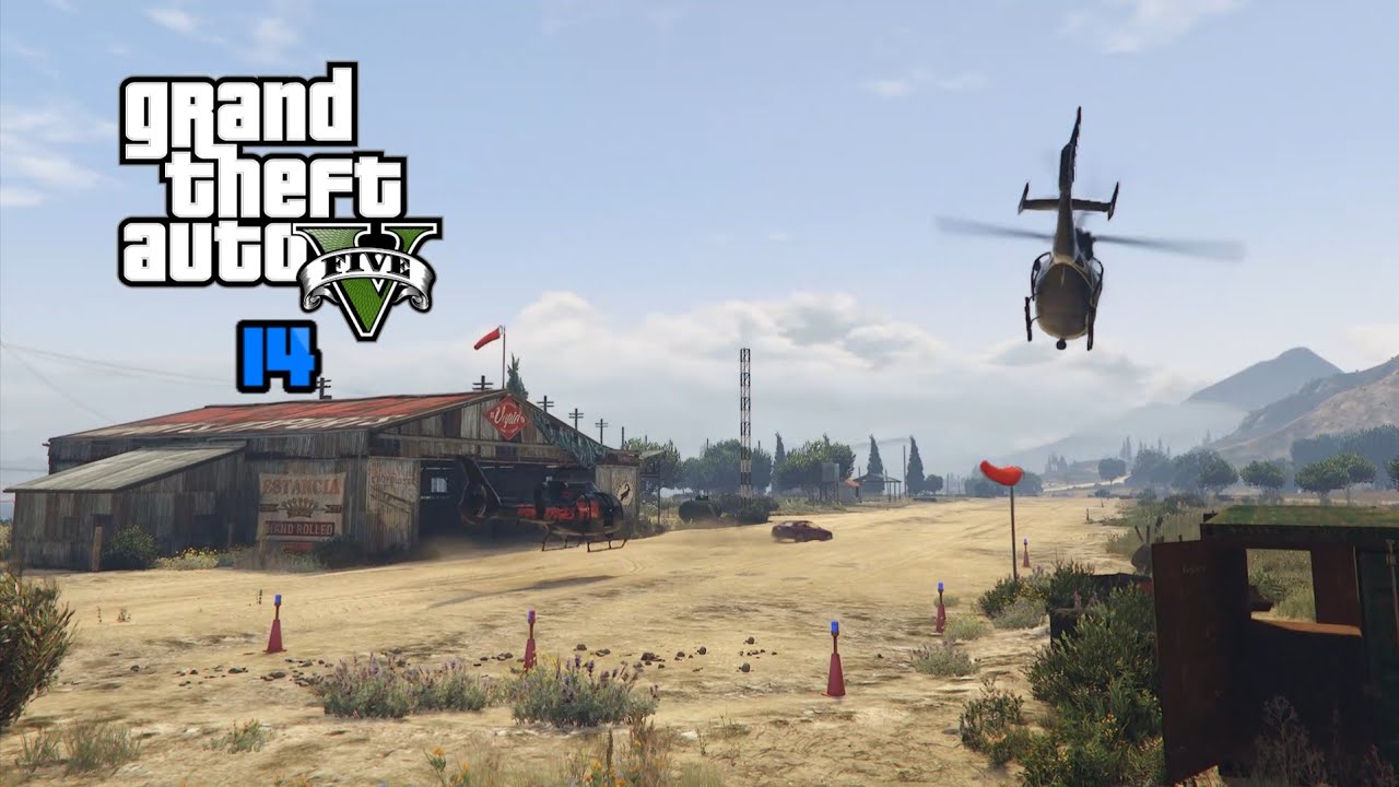 GTA 5 Enhanced Walkthrough 14 (The Big Score - Obvious)