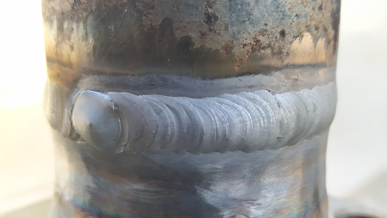 сварка на весу в аргоне ,горизонтальный стык!!корень и облицовка все нюансы