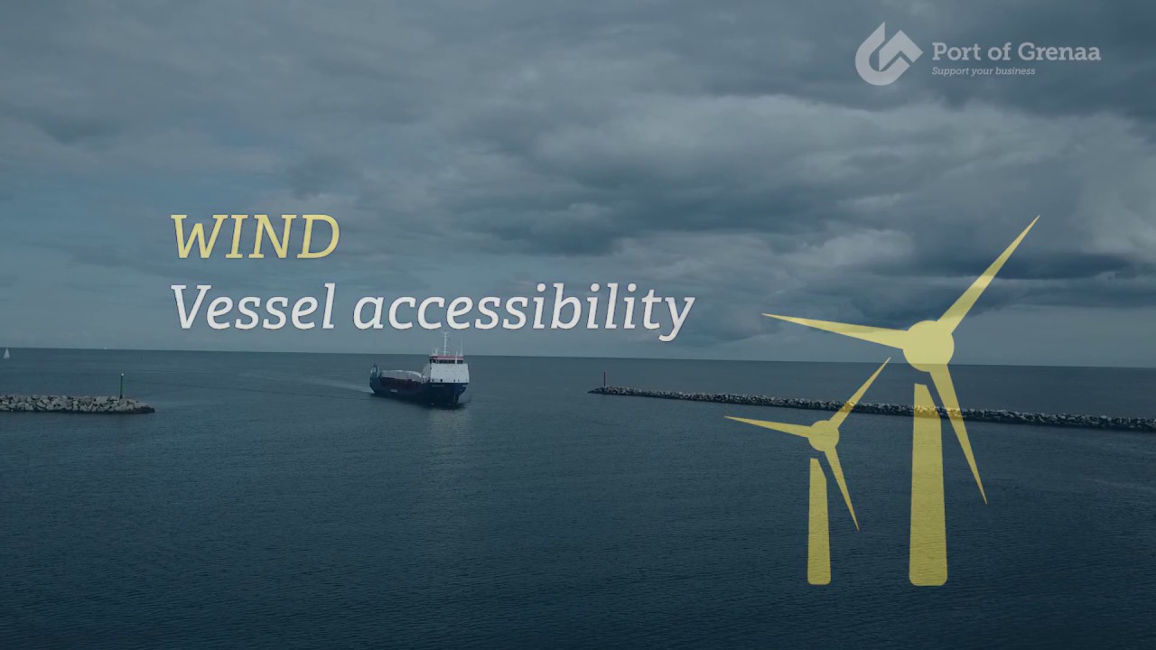 Port of Grenaa - wind