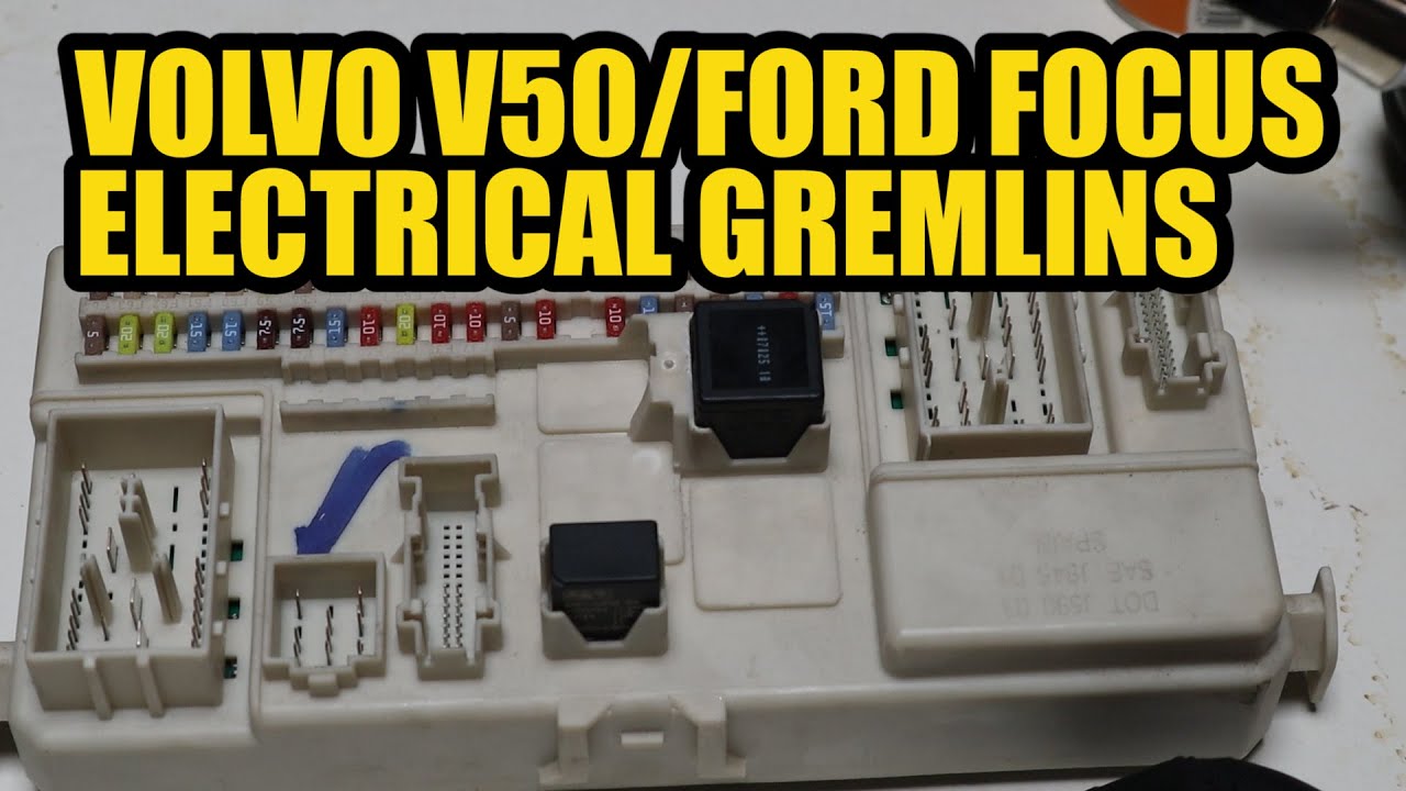 Volvo v50 / Ford Focus ECM /ECU connection problems.