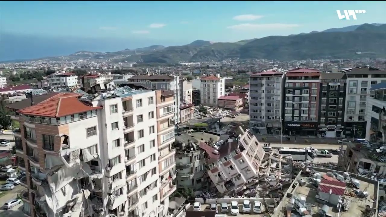 صور جوية تظهر حجم الدمار في مدينة أنطاكيا التركية