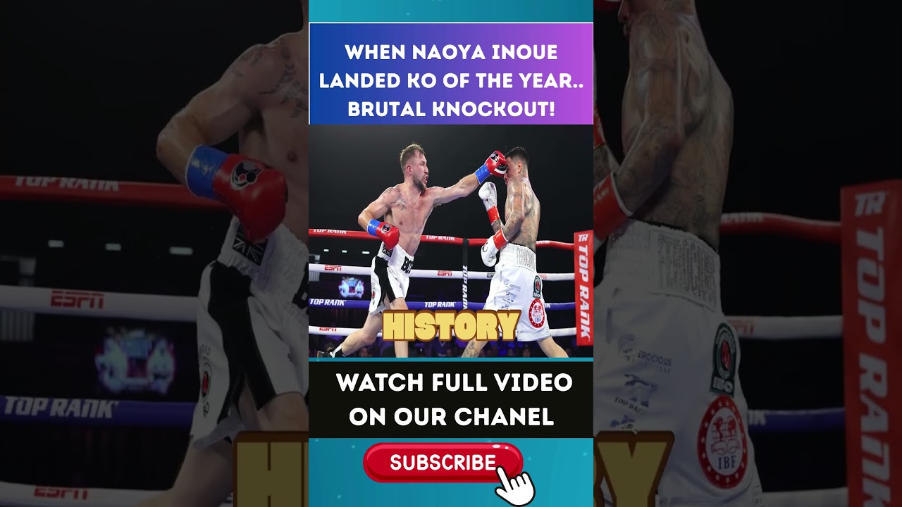 From Hope to Horror – Maloney vs Naoya Inoue Knockout Breakdown