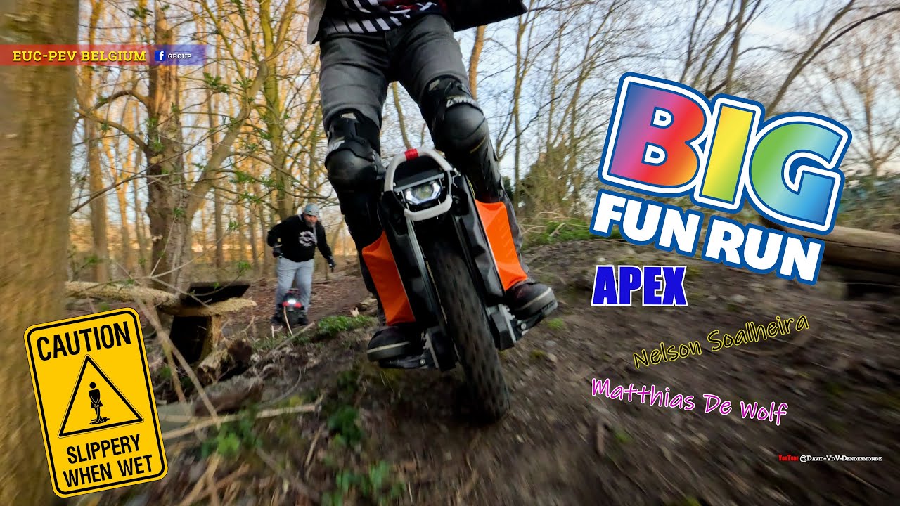 Apex #electricunicycle - My First Off-Road Ride
