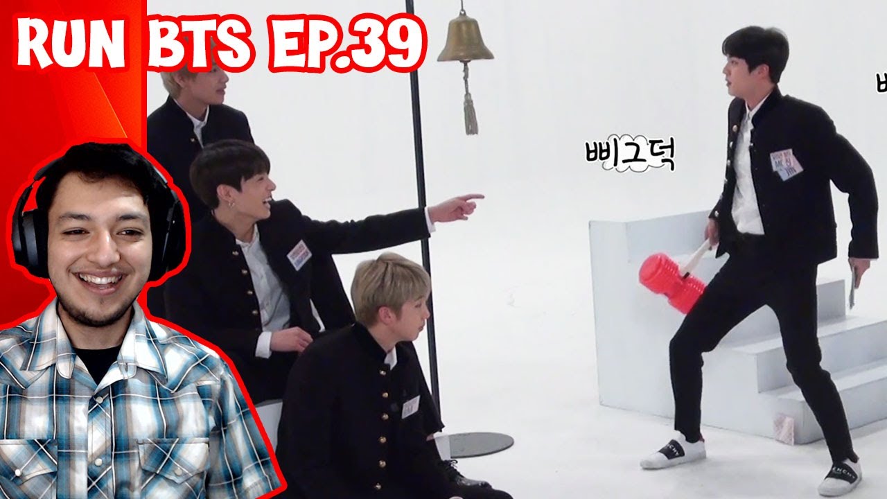 MC Jin! - Run BTS! Ep 39 Reaction