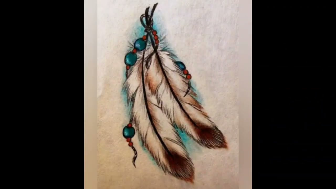 Feather Tattoos for Girls & Women's 2022