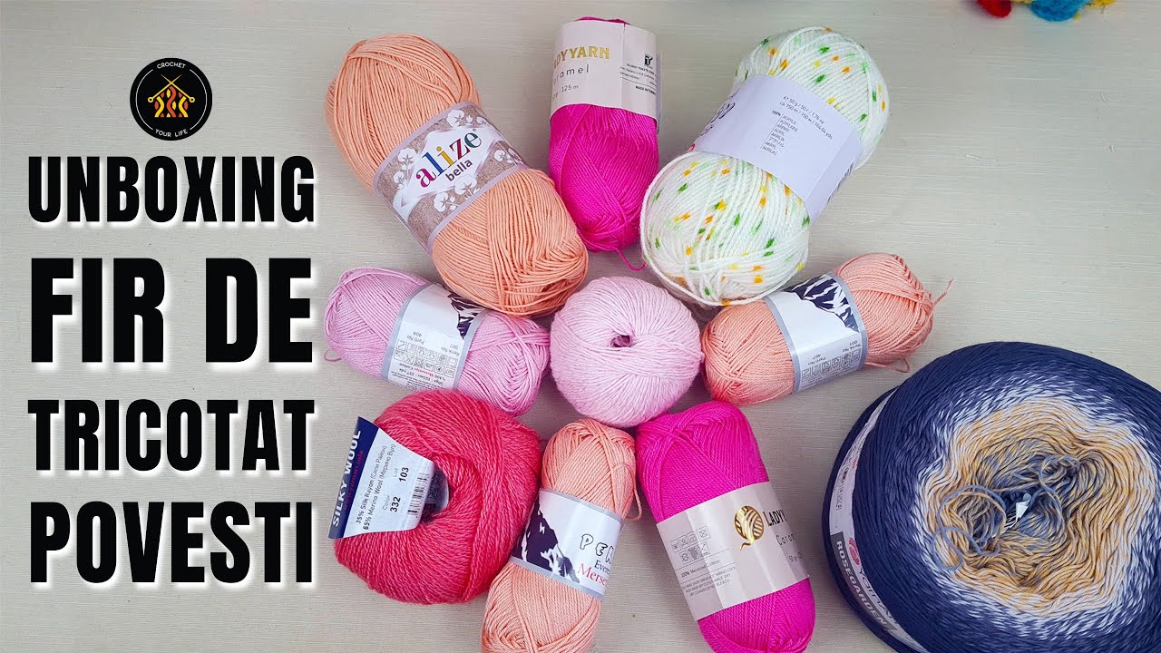 Unboxing fir de tricotat povesti