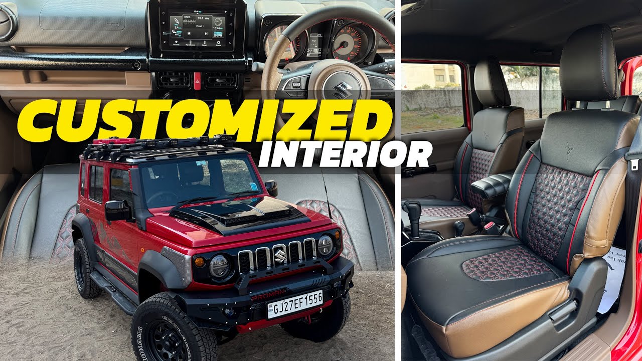 Customized Classic Interior | Next-Level Comfort: Suzuki Jimny Custom Interior Upgrade | Filmshoppee