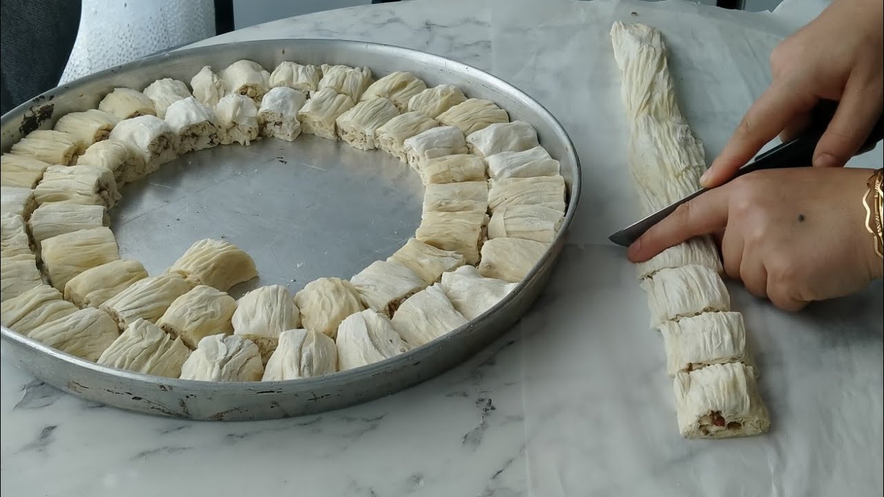 BU BAYRAM BU BAKLAVADAN YAPMAYAN KALMAYACAK💯ÇITIRLIGIYLA DAMAK ÇATLATAN 😋 GAZETE BAKLAVA 💥