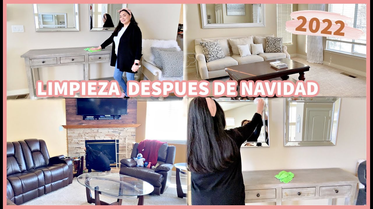 LIMPIEZA PROFUNDA DESPUES DE NAVIDAD 2022 | LIMPIEZA DEL HOGAR 2022 |CLEANING AFTER CHRISTMAS 2022