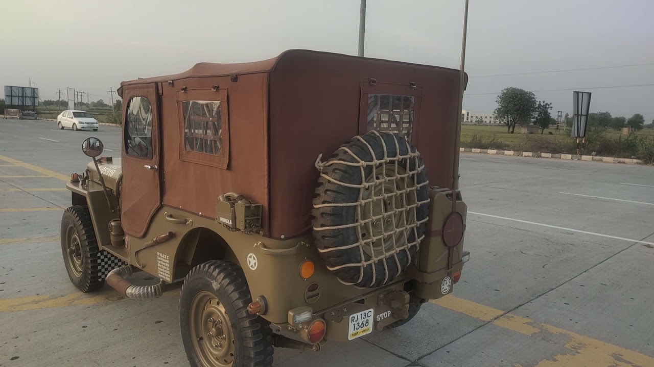AC. Army willys bharatpur Raj.