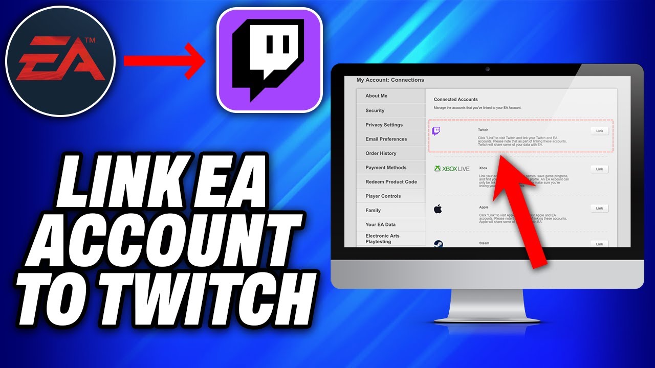 How To Link EA Account to Twitch - Easy Fix