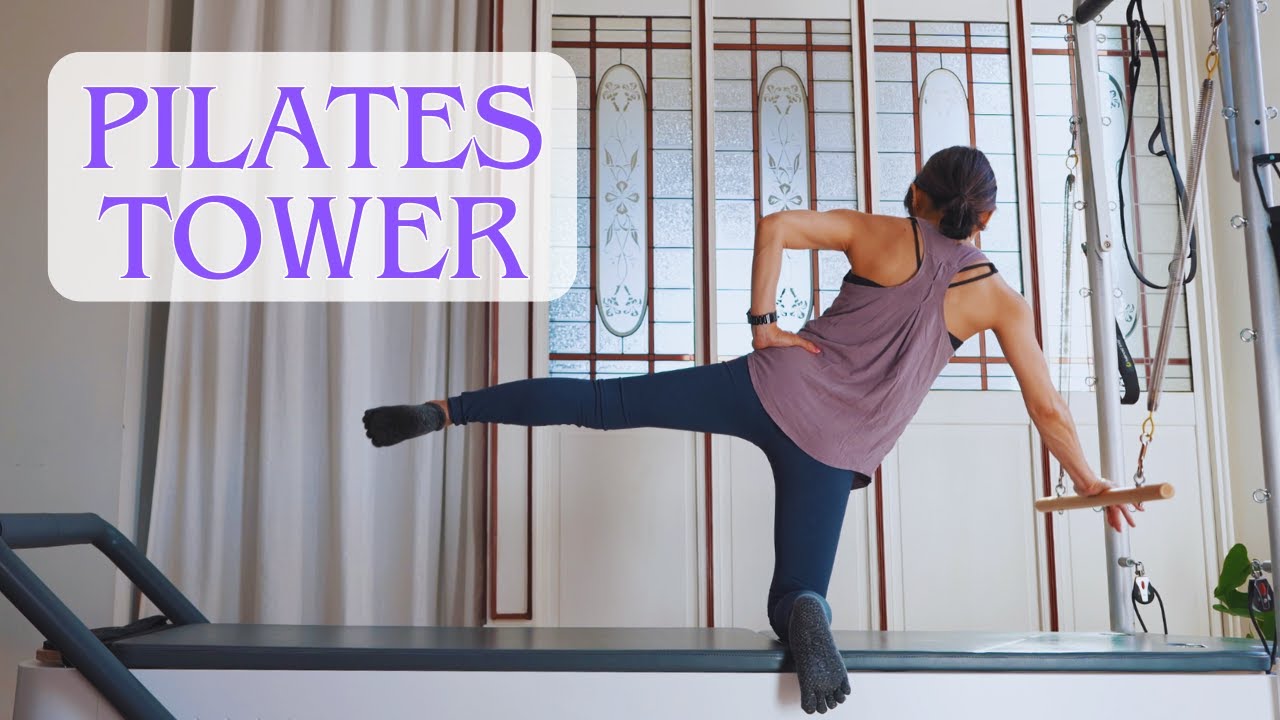 [40min] Pilates Tower Workout with Roll Down Bar/Intermediate+